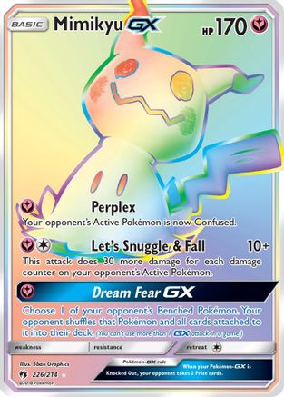 [PKM-R] Mimikyu GX (226/214) [Sun & Moon: Lost Thunder]