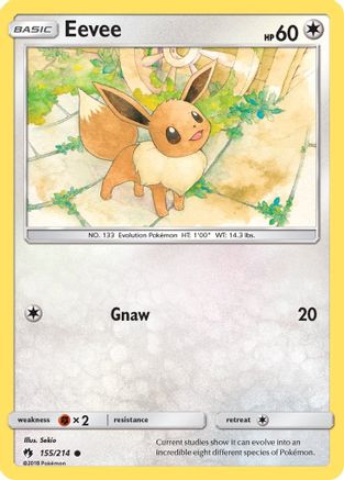 [PKM] Eevee (155/214) [Sun & Moon: Lost Thunder]