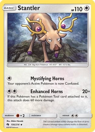 [PKM] Stantler (156/214) [Sun & Moon: Lost Thunder]