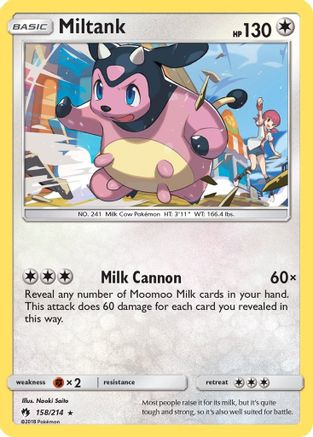 [PKM] Miltank (158/214) [Sun & Moon: Lost Thunder]
