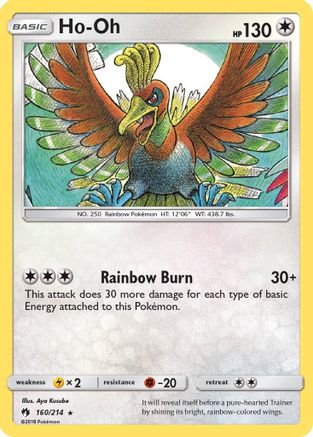 [PKM] Ho-Oh (160/214) [Sun & Moon: Lost Thunder]