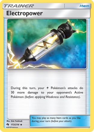 [PKM] Electropower (172/214) [Sun & Moon: Lost Thunder]