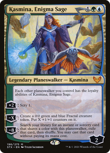{R} Kasmina, Enigma Sage [Strixhaven: School of Mages][STX 196]