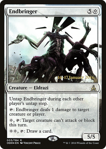 {R} Endbringer [Oath of the Gatewatch Prerelease Promos][PR OGW 003]