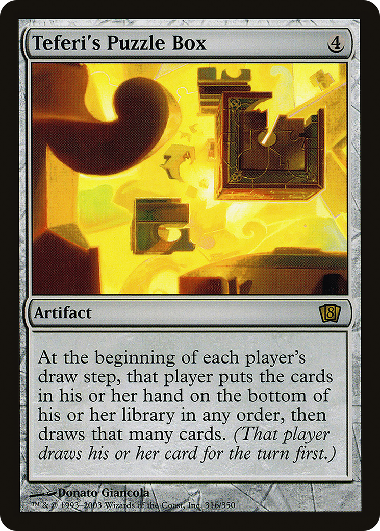 {R} Teferi's Puzzle Box [Eighth Edition][8ED 316]