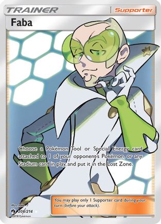 [TR] Faba (208/214) [Sun & Moon: Lost Thunder]