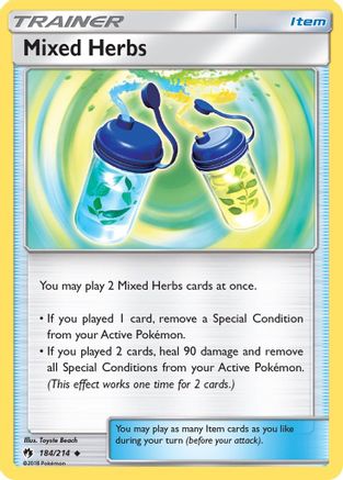 [PKM] Mixed Herbs (184/214) [Sun & Moon: Lost Thunder]