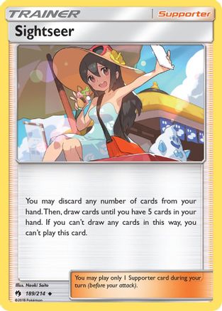 [PKM] Sightseer (189/214) [Sun & Moon: Lost Thunder]