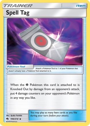 [TR] Spell Tag (190/214) [Sun & Moon: Lost Thunder]