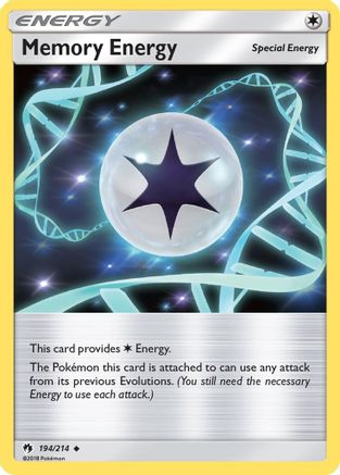 [PKM] Memory Energy (194/214) [Sun & Moon: Lost Thunder]