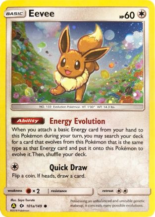 [PKM-R] Eevee (101a/149) [Alternate Art Promos]