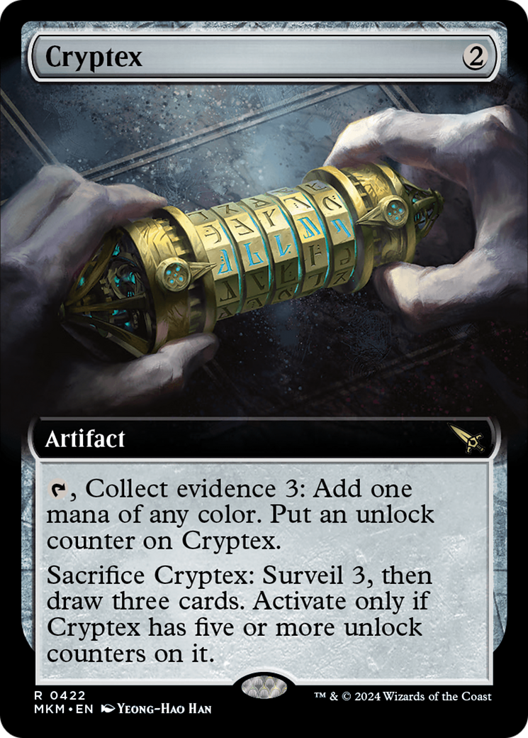 {@R} Cryptex (Extended Art) [Murders at Karlov Manor][MKM 422]
