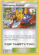 [TR] Champions Festival(SM78) (2017 Top Thirty Two) [Sun & Moon: Black Star Promos]
