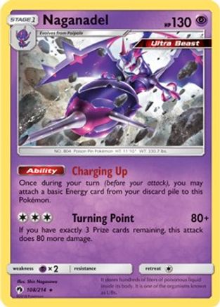 [PKM-R] Naganadel(108/214) (Theme Deck Exclusive) [Sun & Moon: Lost Thunder]