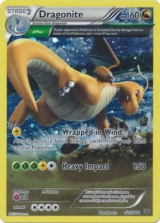 [PKM-R] Dragonite (52/108) (Cosmos Holo) [XY: Black Star Promos]