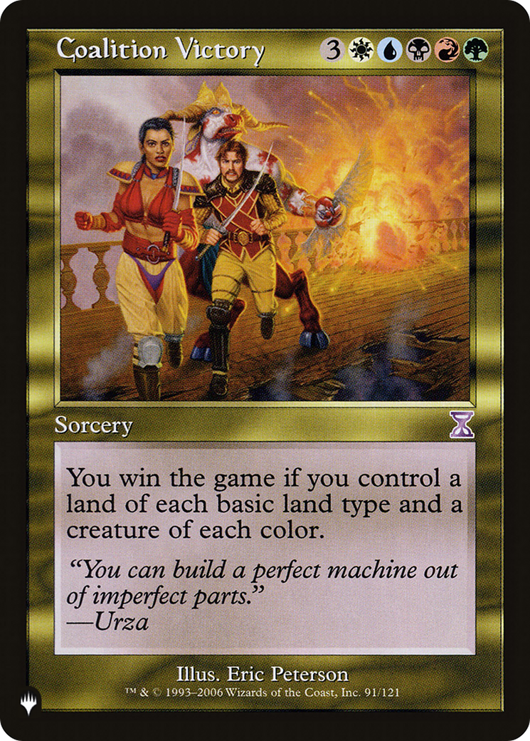 Coalition Victory [LIST 91/121]