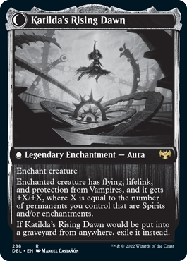 {R} Katilda, Dawnhart Martyr // Katilda's Rising Dawn [Innistrad: Double Feature][DBL 288]
