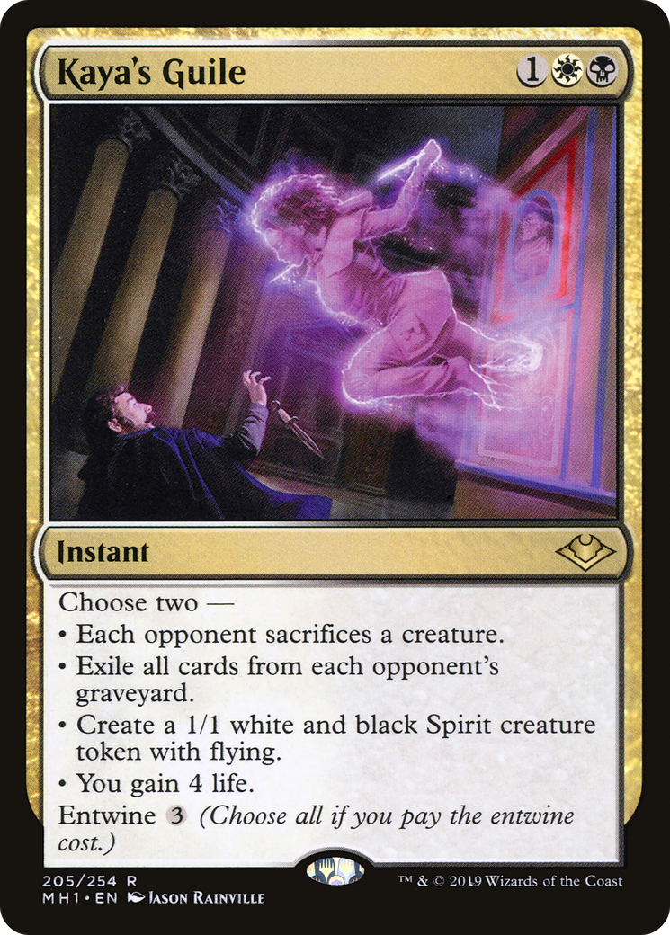 {R} Kaya's Guile [Modern Horizons][MH1 205]
