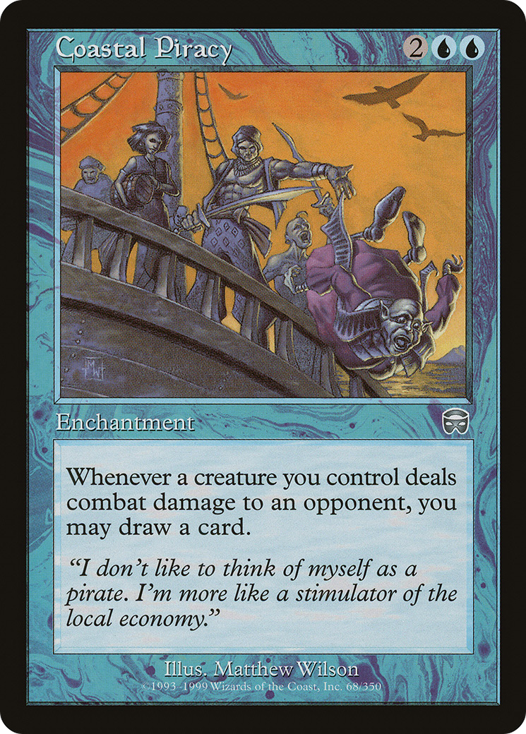 {C} Coastal Piracy [Mercadian Masques][MMQ 068]