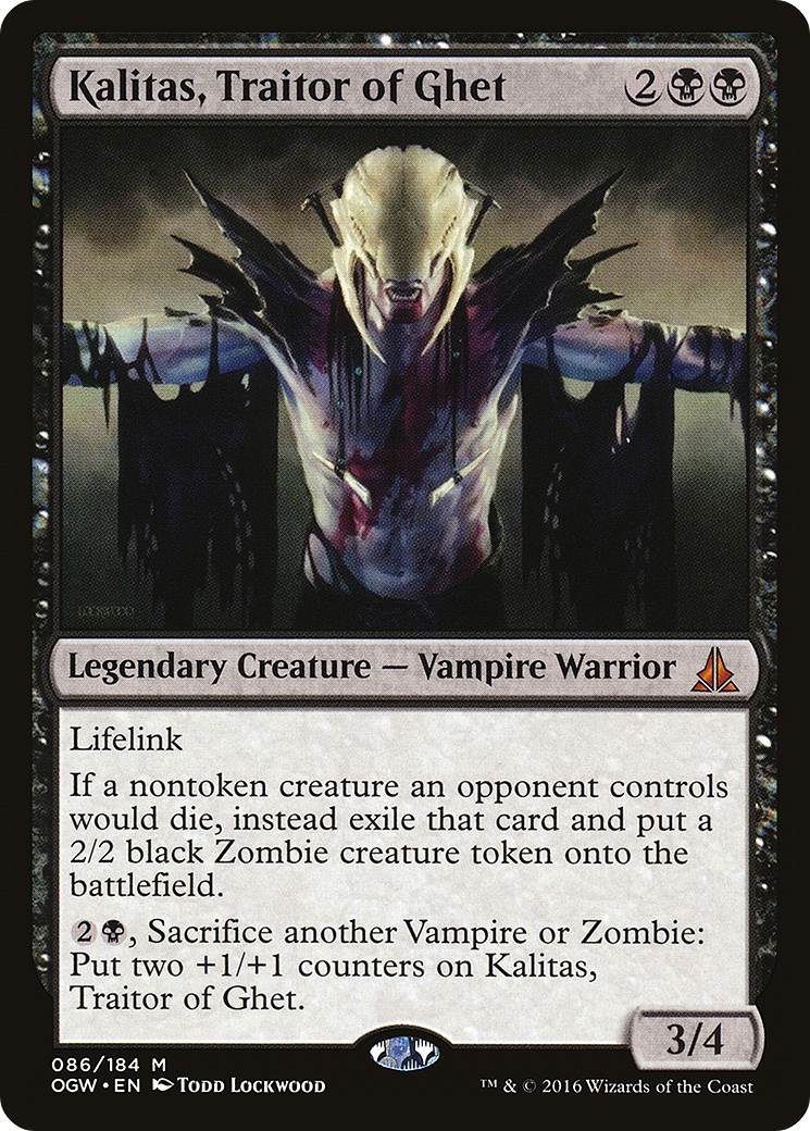 {R} Kalitas, Traitor of Ghet [Oath of the Gatewatch][OGW 086] - Misty Mountain Games