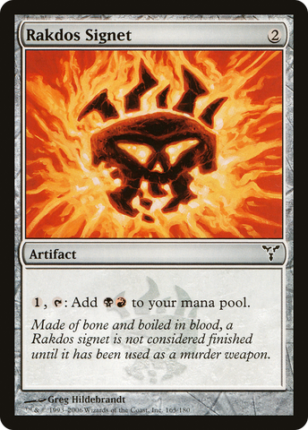 {C} Rakdos Signet [Dissension][DIS 165]
