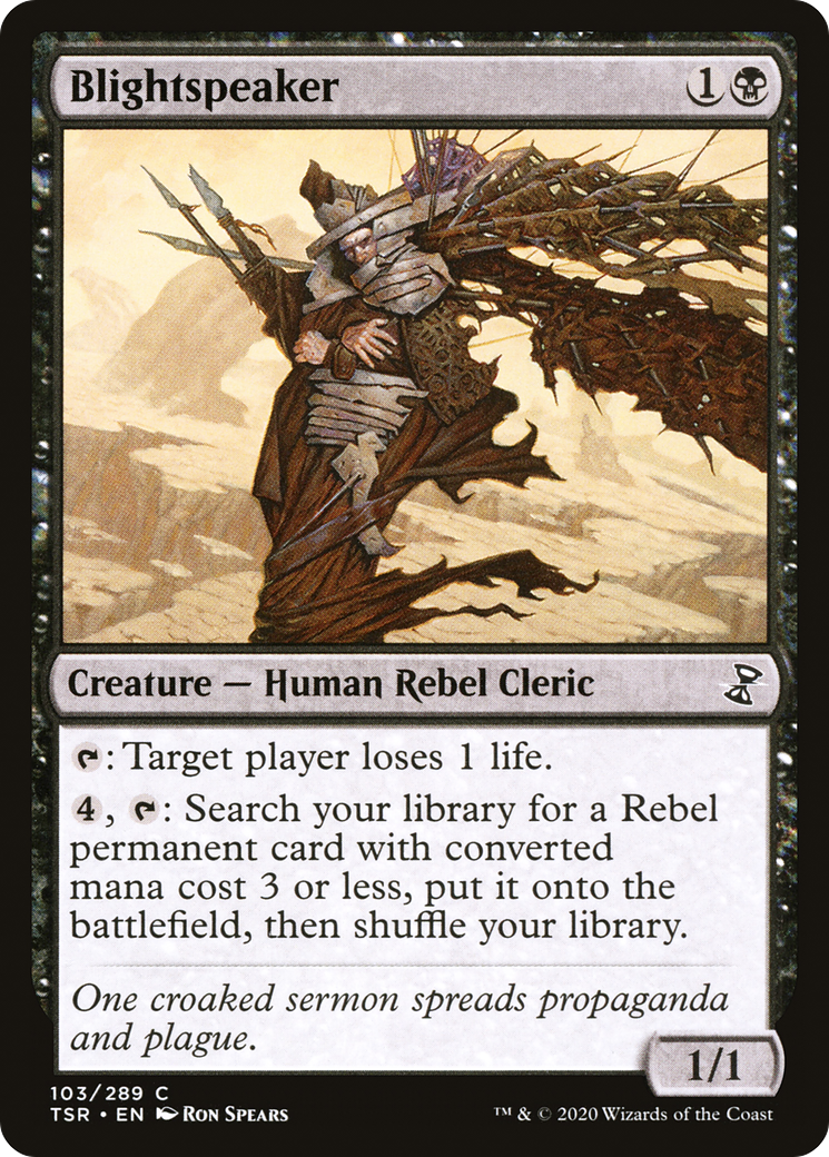 {C} Blightspeaker [Time Spiral Remastered][TSR 103]
