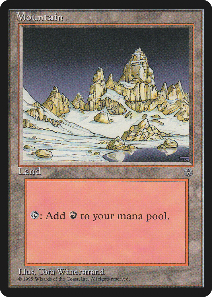{B}[ICE 378] Mountain (378) [Ice Age]