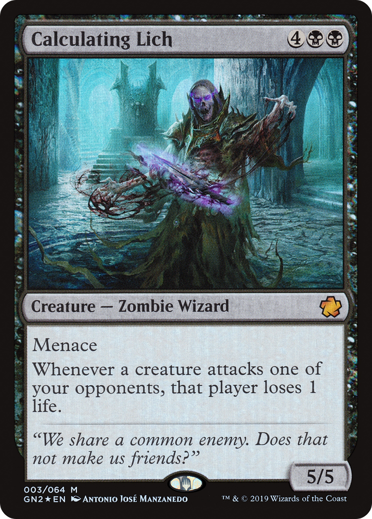 {R} Calculating Lich [Game Night 2019][GN2 003]