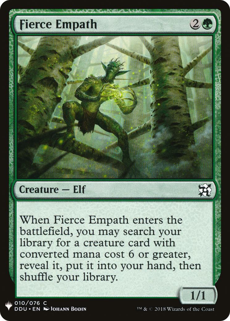 {C} Fierce Empath [Mystery Booster][LS DDU 010]