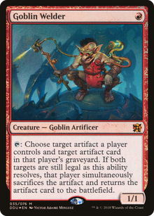 {R} Goblin Welder [Duel Decks: Elves vs. Inventors][DDU 035]