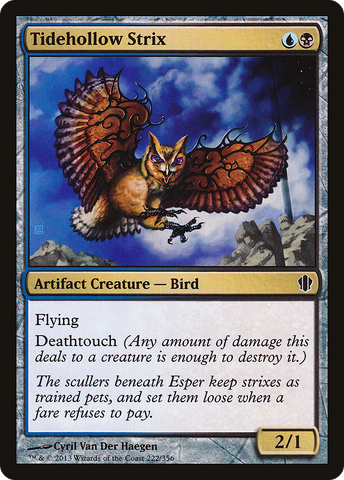 {C} Tidehollow Strix [Commander 2013][C13 222]