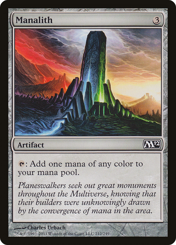 {C} Manalith [Magic 2012][M12 212]