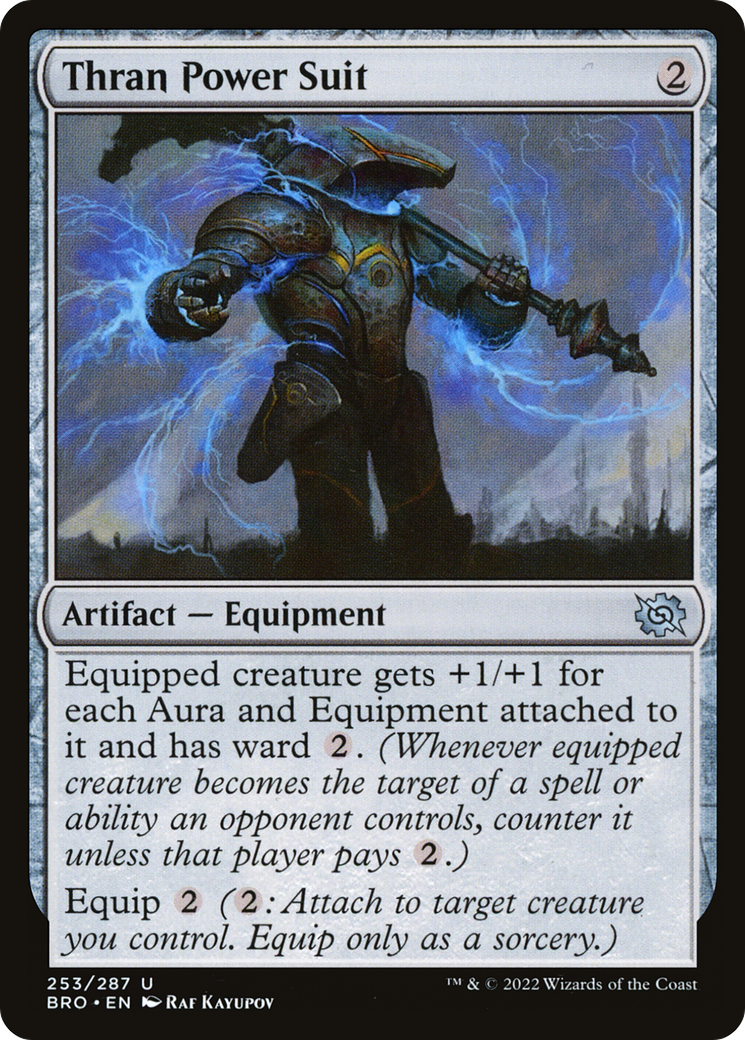 {C} Thran Power Suit [The Brothers' War][BRO 253]