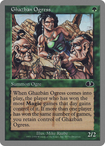 {C} Ghazban Ogress [Unglued][UGL 060]