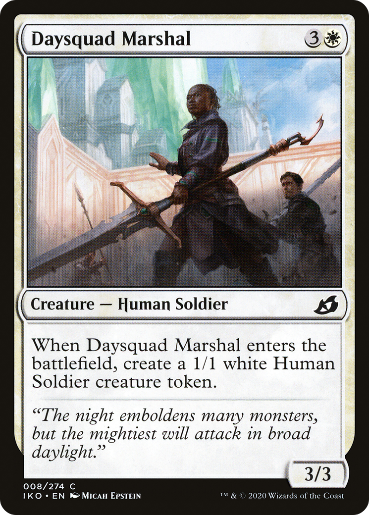{C} Daysquad Marshal [Ikoria: Lair of Behemoths][IKO 008]
