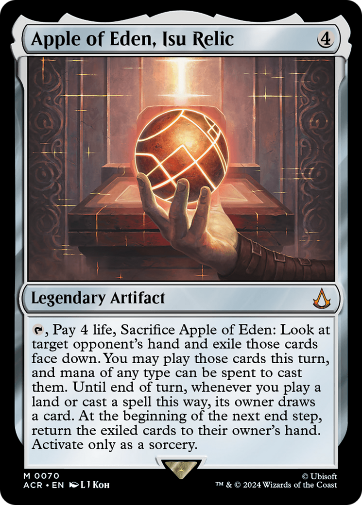 {R} Apple of Eden, Isu Relic [Assassin's Creed][ACR 070]
