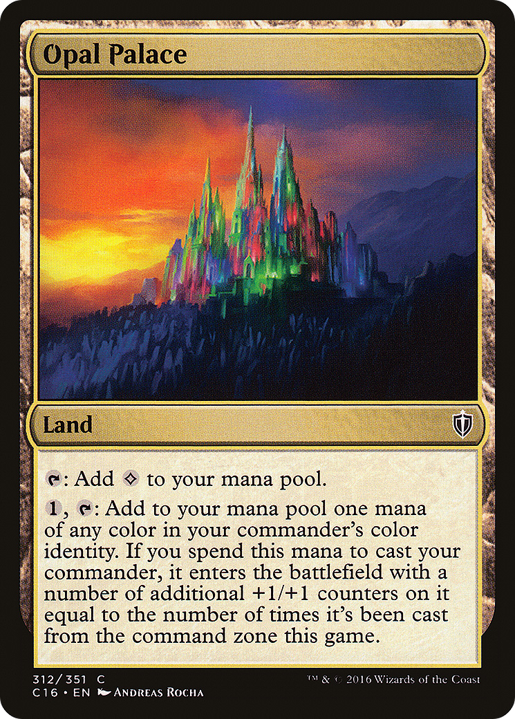 {C} Opal Palace [Commander 2016][C16 312]