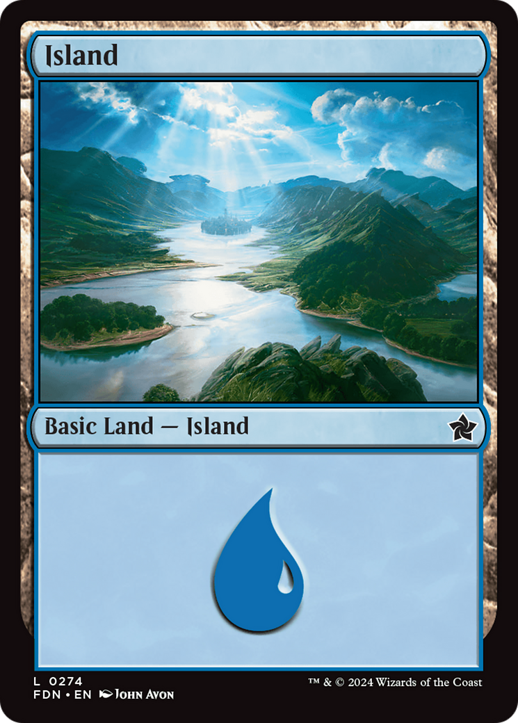 {B}[FDN 274] Island (0274) [Foundations]