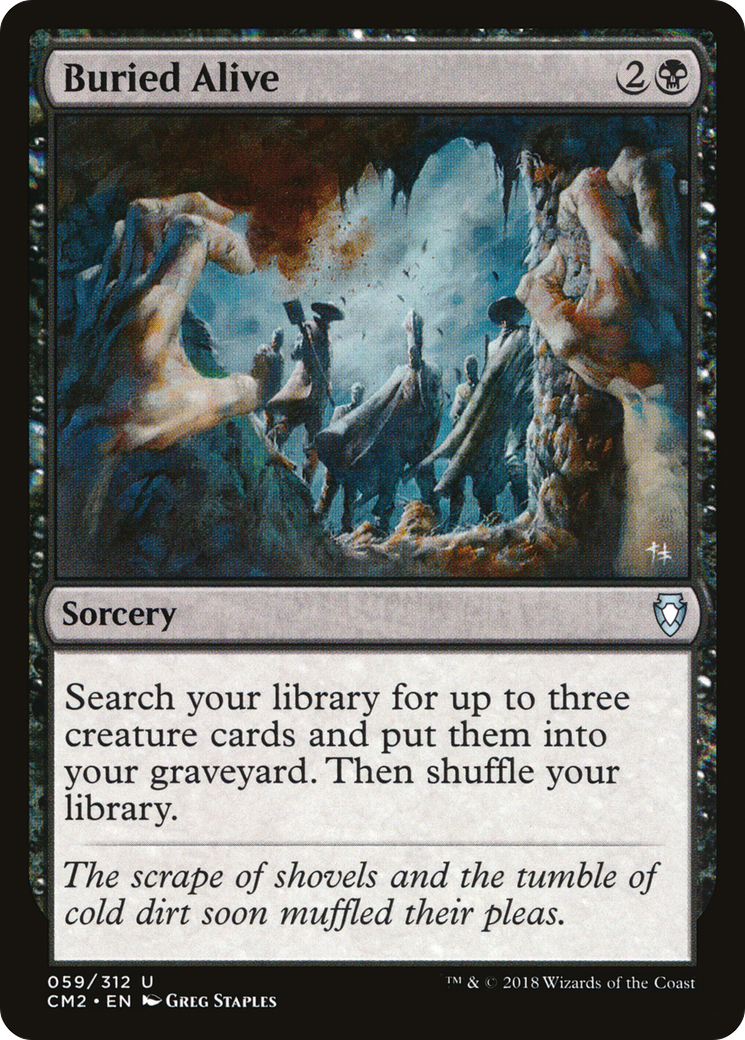 {C} Buried Alive [Commander Anthology Volume II][CM2 059]