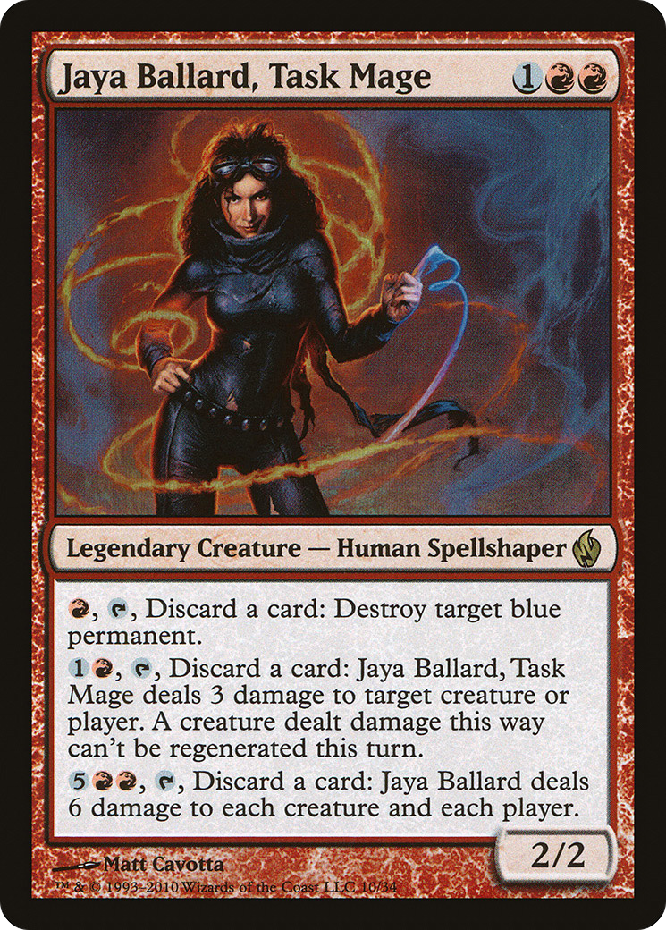 {R} Jaya Ballard, Task Mage [Premium Deck Series: Fire and Lightning][PD2 010] - Misty Mountain Games