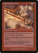 {C} Flaming Sword [Mercadian Masques][MMQ 190]