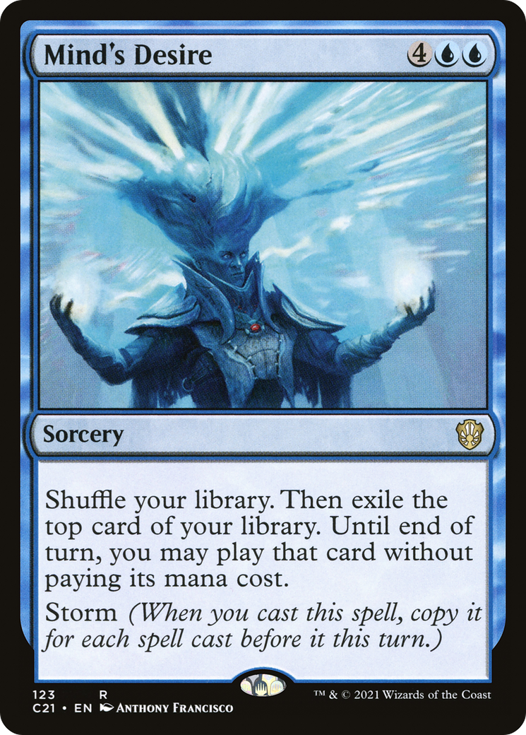 {R} Mind's Desire [Commander 2021][C21 123]