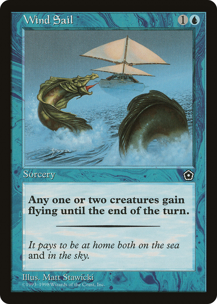 {C} Wind Sail [Portal Second Age][PO2 060]