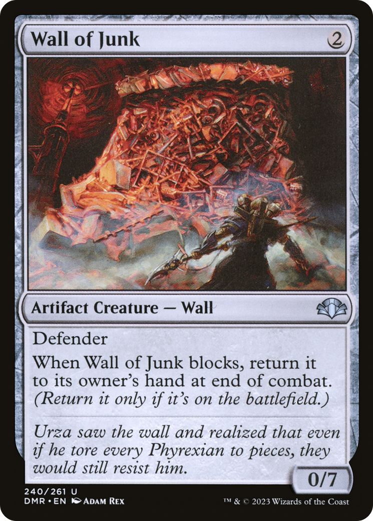 {C} Wall of Junk [Dominaria Remastered][DMR 240]
