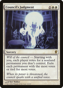 {R} Council's Judgment [Conspiracy][CNS 016] - Misty Mountain Games