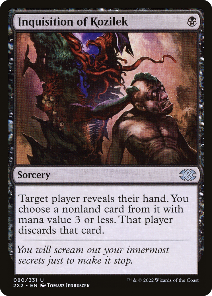 {C} Inquisition of Kozilek [Double Masters 2022][2X2 080]