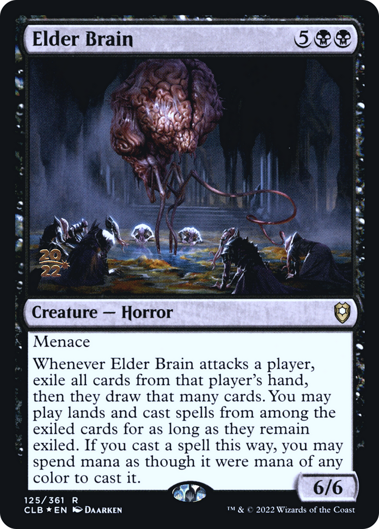 {R} Elder Brain [Commander Legends: Battle for Baldur's Gate Prerelease Promos][PR CLB 125]