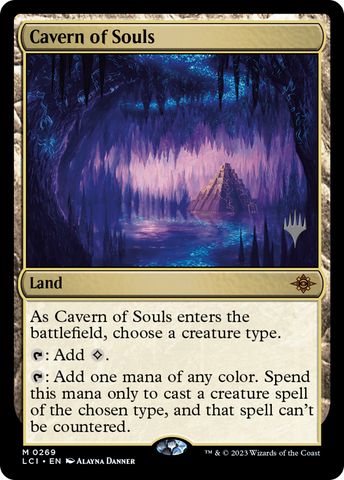 {@R} Cavern of Souls (Promo Pack) [The Lost Caverns of Ixalan Promos][PP LCI 269]