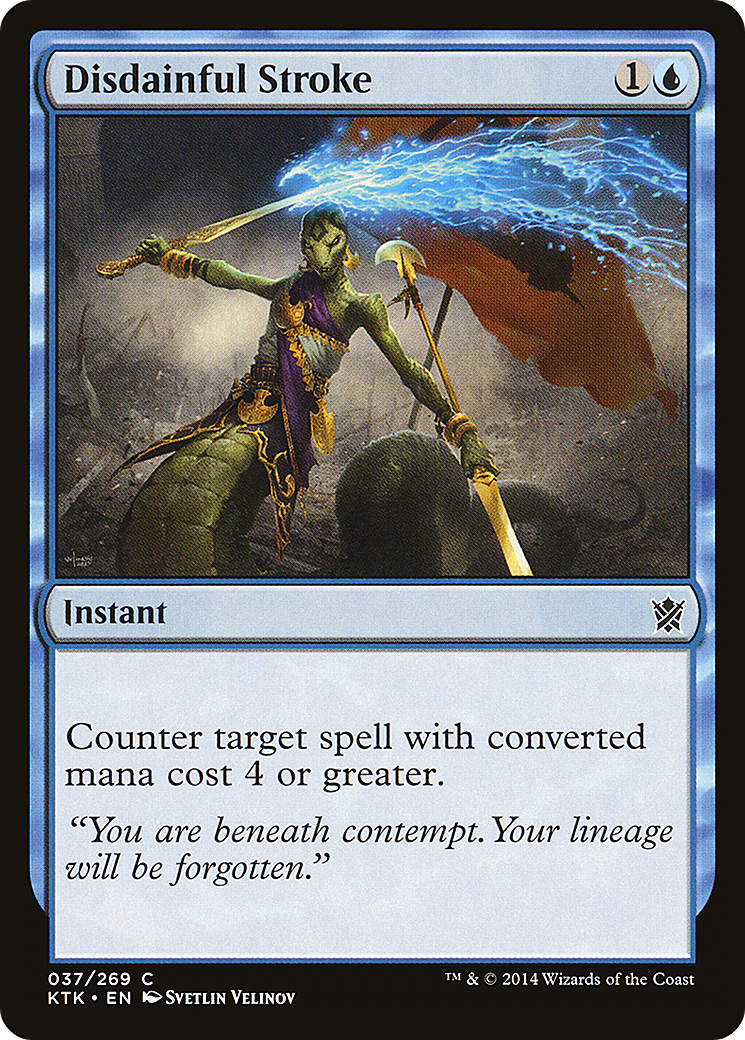 {C} Disdainful Stroke [Khans of Tarkir][KTK 037]