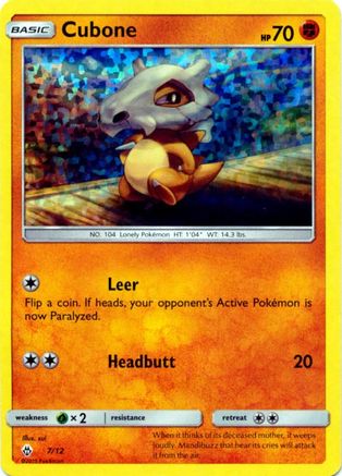 [PKM] Cubone (7/12) [McDonald's Promos: 2018 Collection]